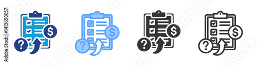 Follow Up icon set multiple style collection