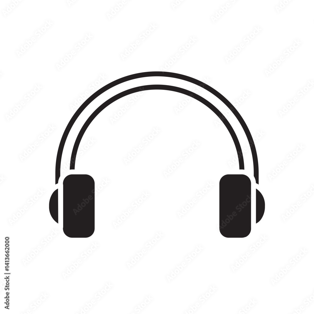 Headset glyph Headset glyph