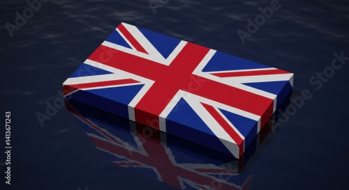 Valokuva The Union Jack Afloat: A Symbolic Representation of British Identity and Maritim