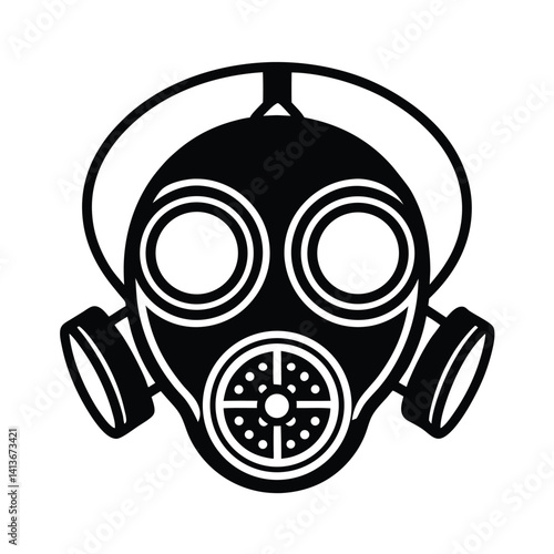 Isolated Anesthesia Mask on White Background