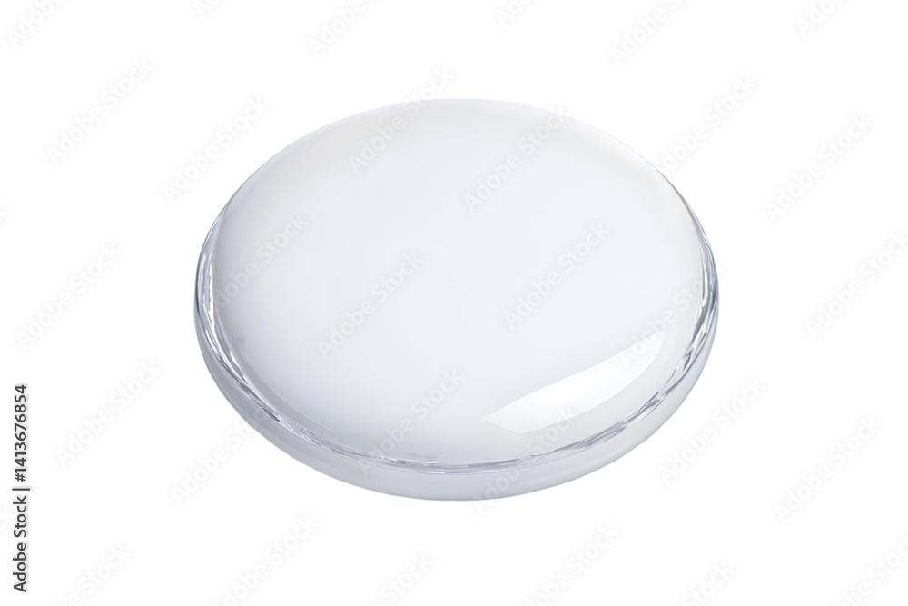 Isolated White Sphere With A Shiny Surface On A Transparent Background Abstract Illustration Isolated White Sphere With A Shiny Surface On A Transparent Background Abstract Illustration