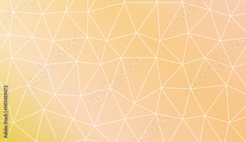 Decorative background with triangles. For flyer, screen, business presentation. Vector illustration. Creative gradient color.