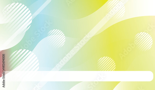 Blurred Decorative Design In Abstract Style With Wave, Curve Lines, Circle, Space for Text. Design For Your Header Page, Ad, Poster, Banner. Vector Illustration
