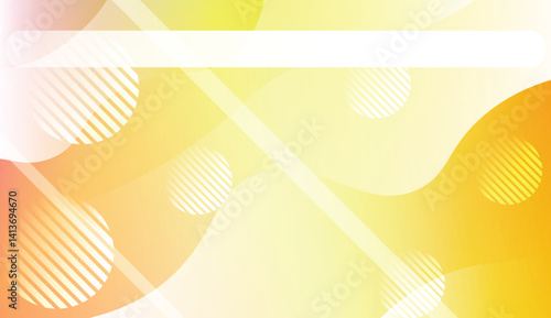 Blurred Decorative Design In Abstract Style With Wave, Curve Lines, Circle, Space for Text. Fluid shapes composition. For Design Flyer, Banner, Landing Page. Vector Illustration