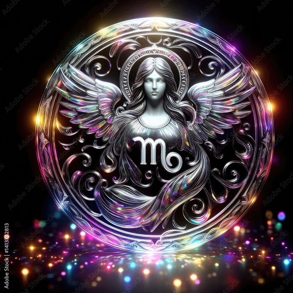Fototapeta premium Virgo The Virgin zodiac