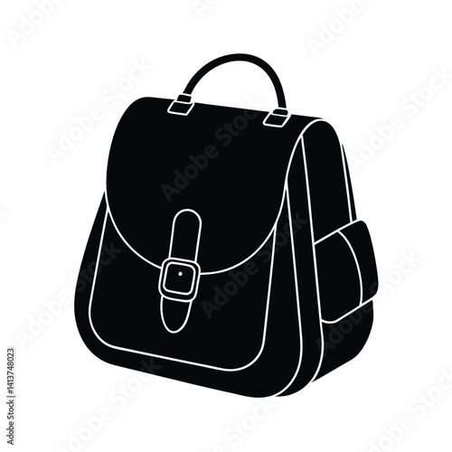 school bag for baby white background