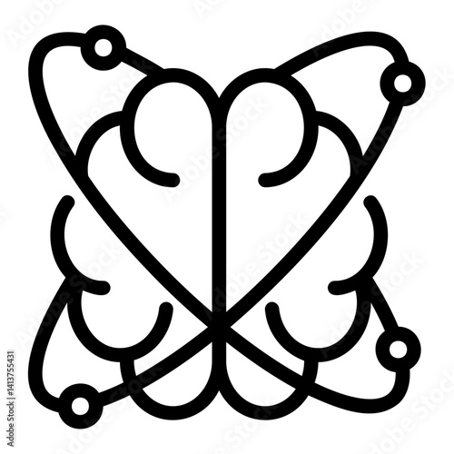 brainstorm Line Icon