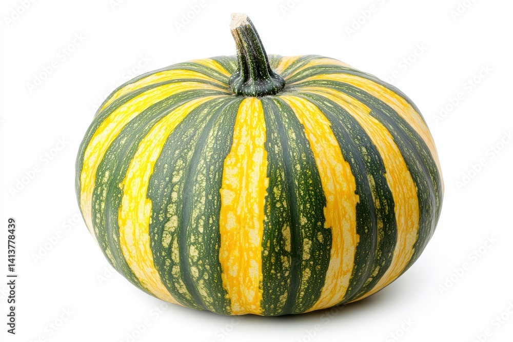 Striped Gourd: A Vibrant Autumn Harvest Pumpkin Striped Gourd: A Vibrant Autumn Harvest Pumpkin