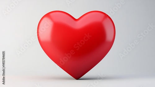 Wallpaper Mural Red Heart Symbol of Love, Romance, Passion, and Affection Torontodigital.ca