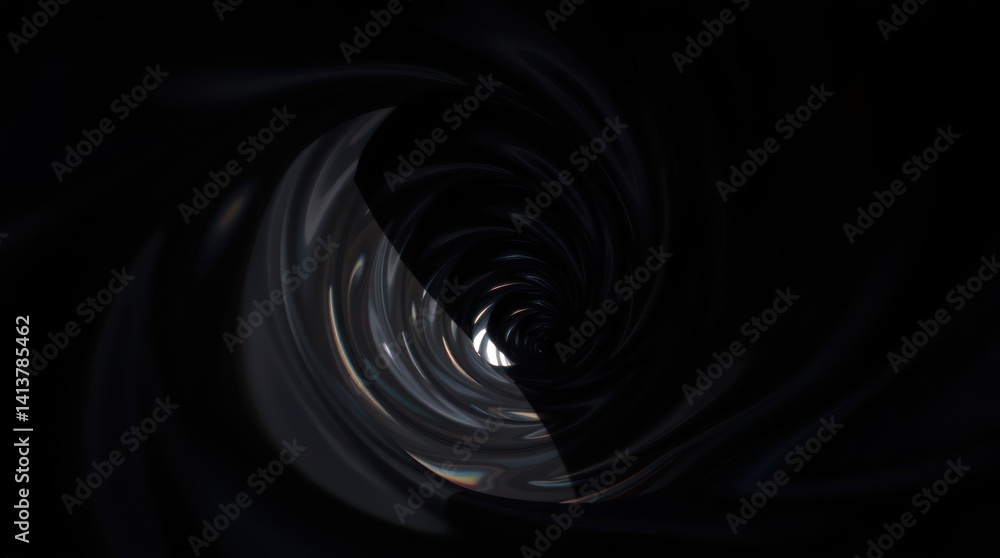 Abstract swirling vortex tunnel Abstract swirling vortex tunnel