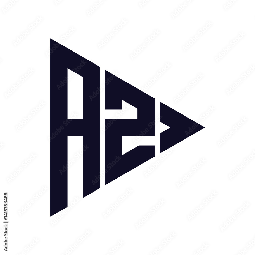 triangle letter logo design triangle letter logo design