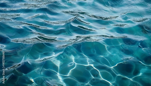 blue water background