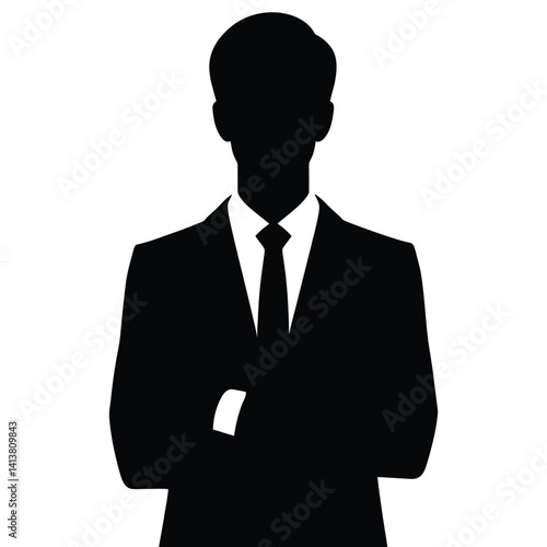business man silhouette