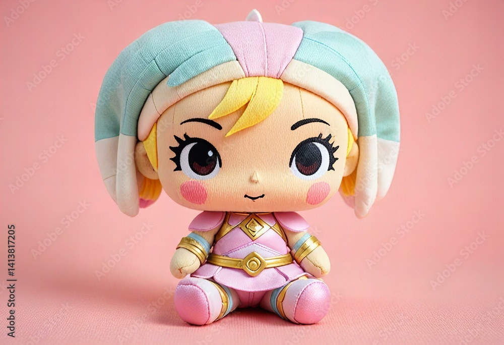 Chibi light warrior character design Chibi light warrior character design