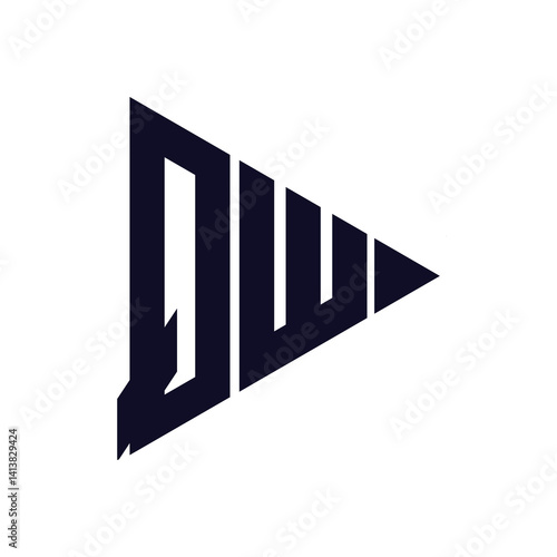 Free Download triangle letter logo design - GFXLoad