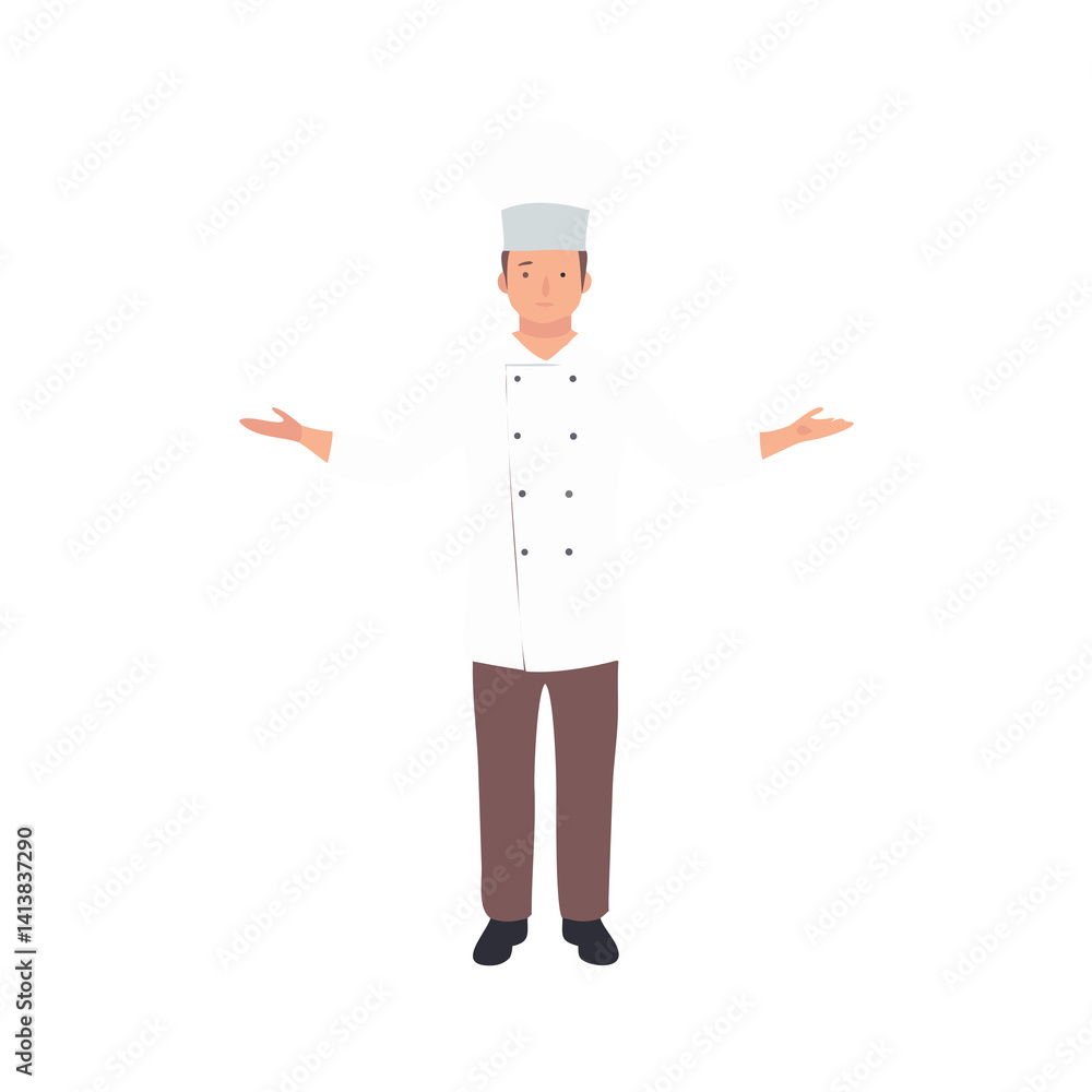 Chef Character Icon Chef Character Icon