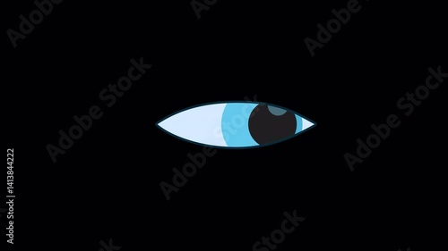 Large eye background