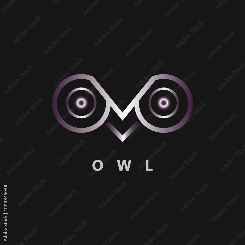 Obraz premium Owl Vector Logo