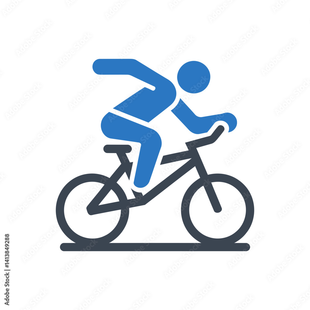 Obraz premium Cycling icon