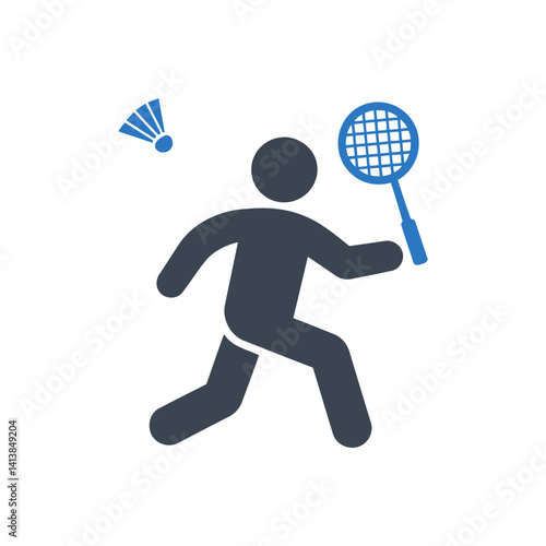 Badminton Action icon