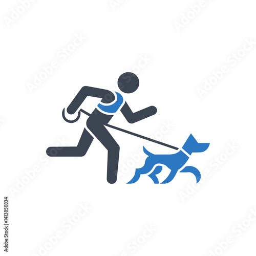 Dog Sledding Icon