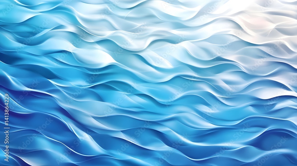 Abstract Blue Wave Background Texture - Abstract backgrounds Abstract Blue Wave Background Texture - Abstract backgrounds