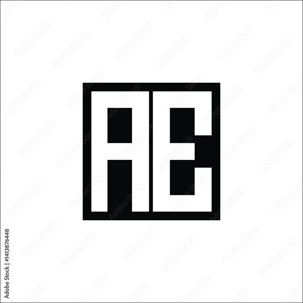 Modern Letter Combination Logo - Minimalistic Design Modern Letter Combination Logo - Minimalistic Design