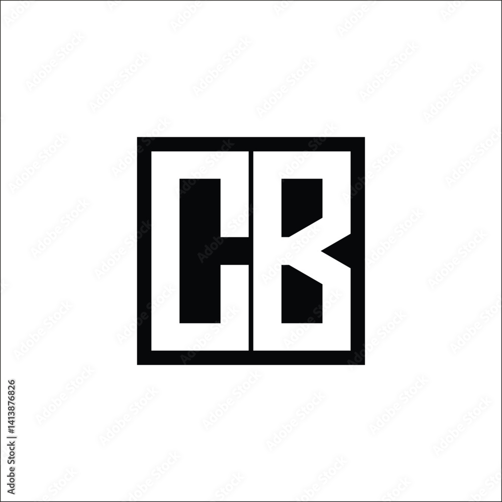 Modern Letter Combination Logo - Minimalistic Design Modern Letter Combination Logo - Minimalistic Design