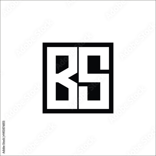 Free Download Modern Letter Combination Logo - Minimalistic Design - GFXLoad
