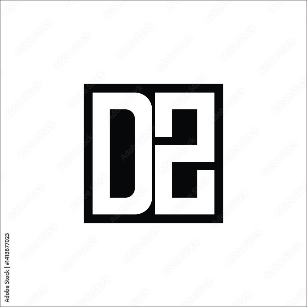 Modern Letter Combination Logo - Minimalistic Design Modern Letter Combination Logo - Minimalistic Design