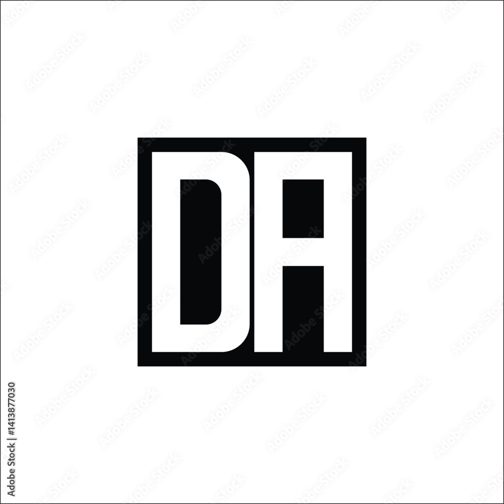 Modern Letter Combination Logo - Minimalistic Design Modern Letter Combination Logo - Minimalistic Design