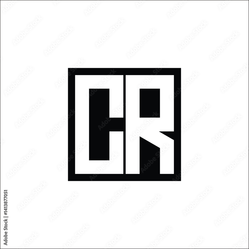 Modern Letter Combination Logo - Minimalistic Design Modern Letter Combination Logo - Minimalistic Design