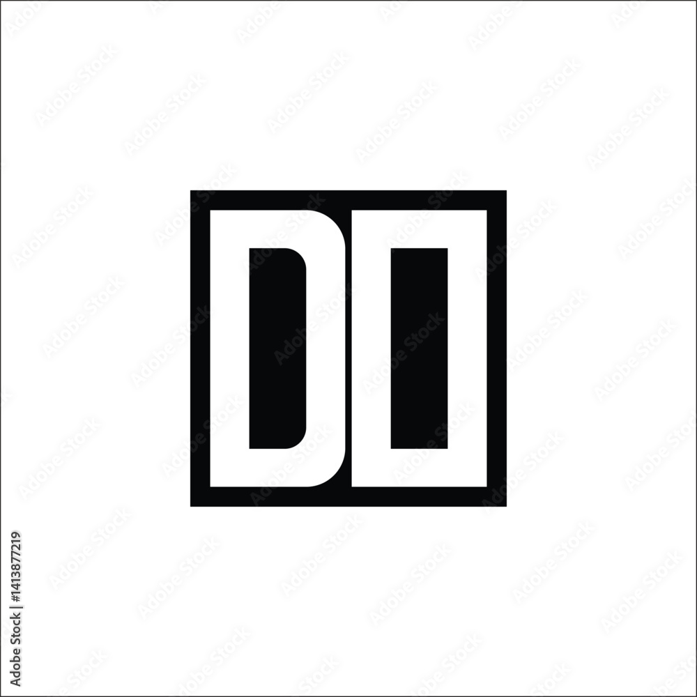 Modern Letter Combination Logo - Minimalistic Design Modern Letter Combination Logo - Minimalistic Design