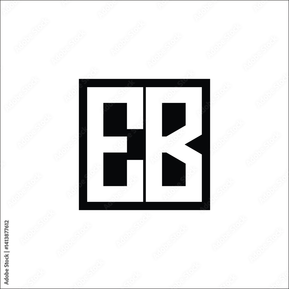 Modern Letter Combination Logo - Minimalistic Design Modern Letter Combination Logo - Minimalistic Design