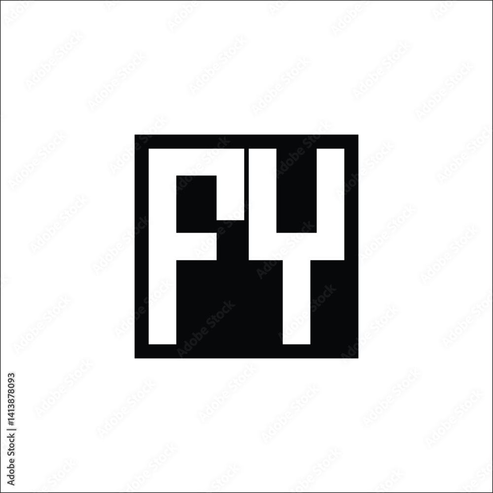 Modern Letter Combination Logo - Minimalistic Design Modern Letter Combination Logo - Minimalistic Design