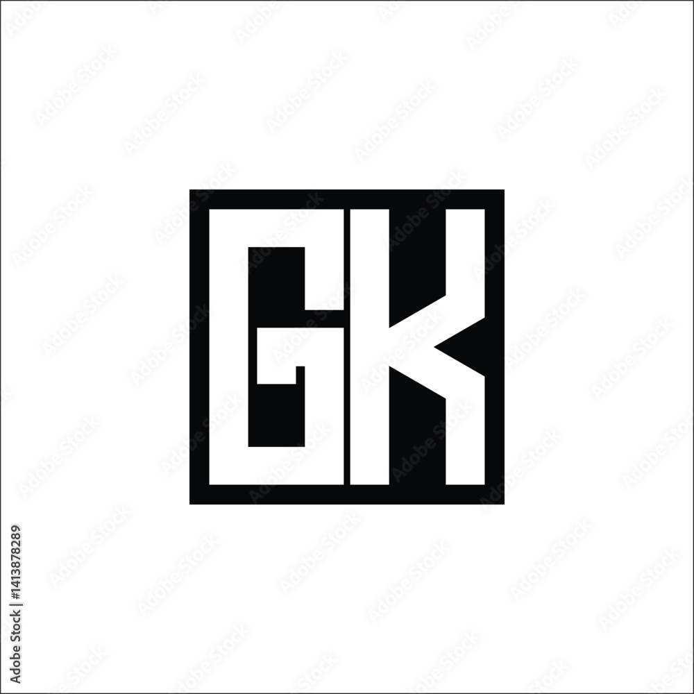 Modern Letter Combination Logo - Minimalistic Design Modern Letter Combination Logo - Minimalistic Design