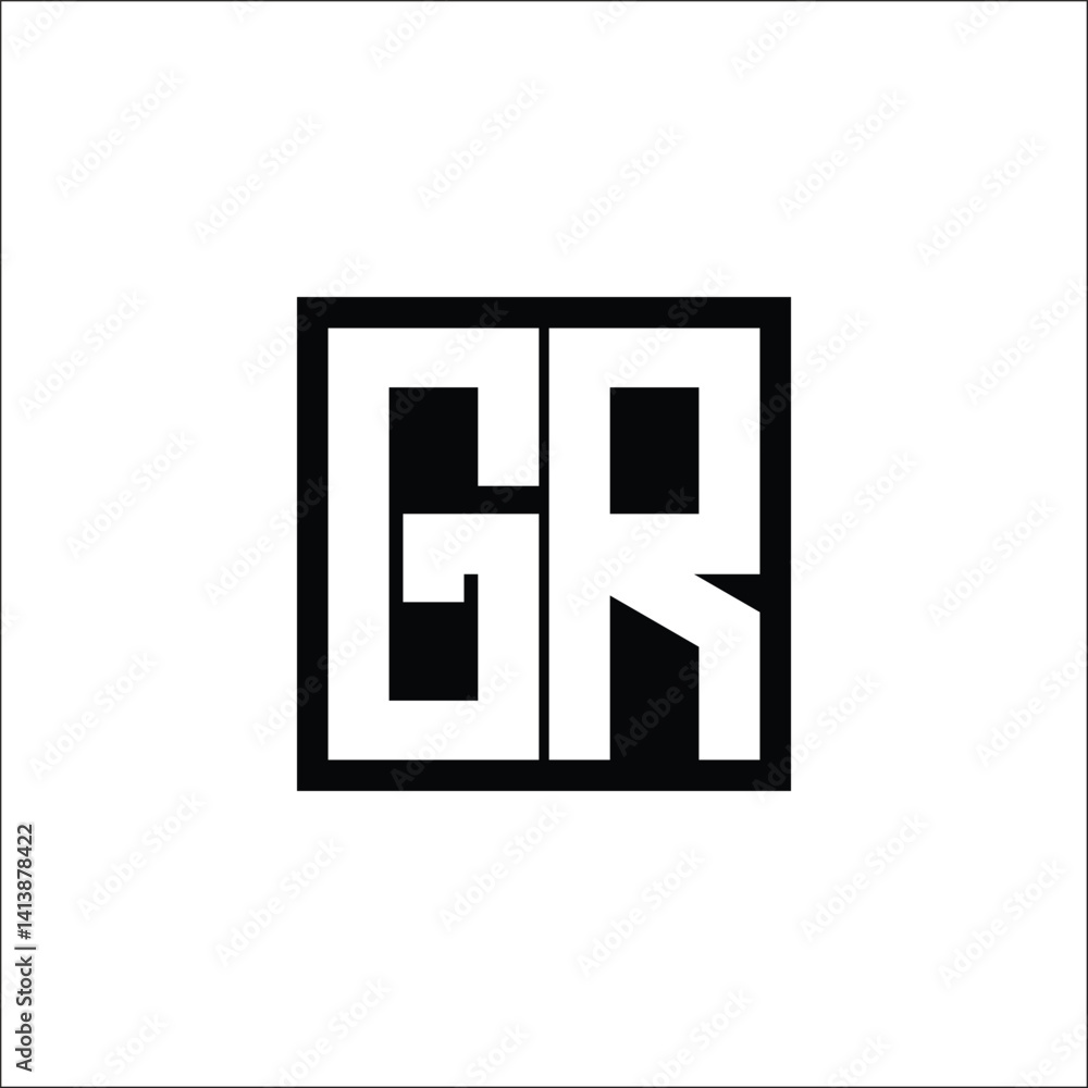 Modern Letter Combination Logo - Minimalistic Design Modern Letter Combination Logo - Minimalistic Design