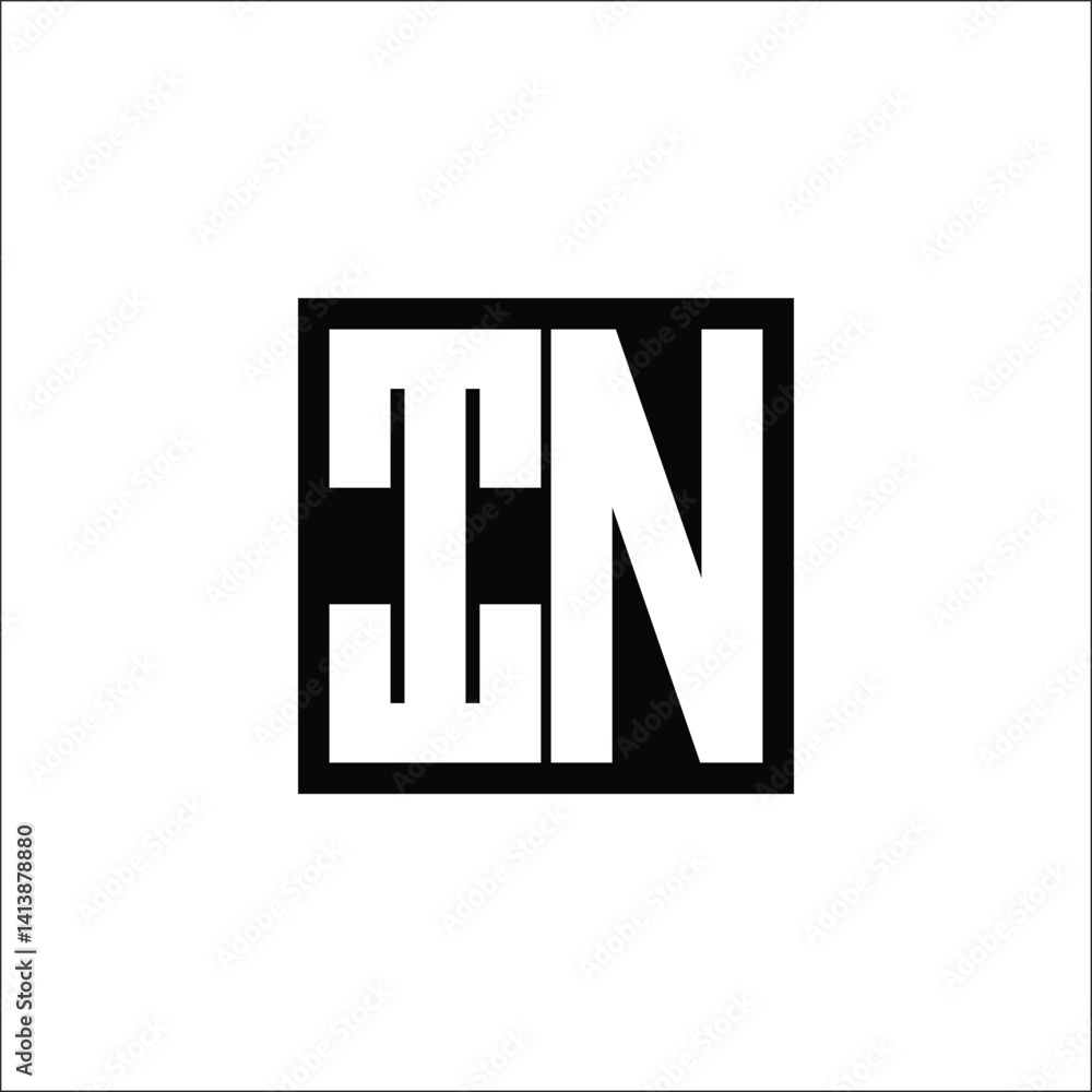 Modern Letter Combination Logo - Minimalistic Design Modern Letter Combination Logo - Minimalistic Design