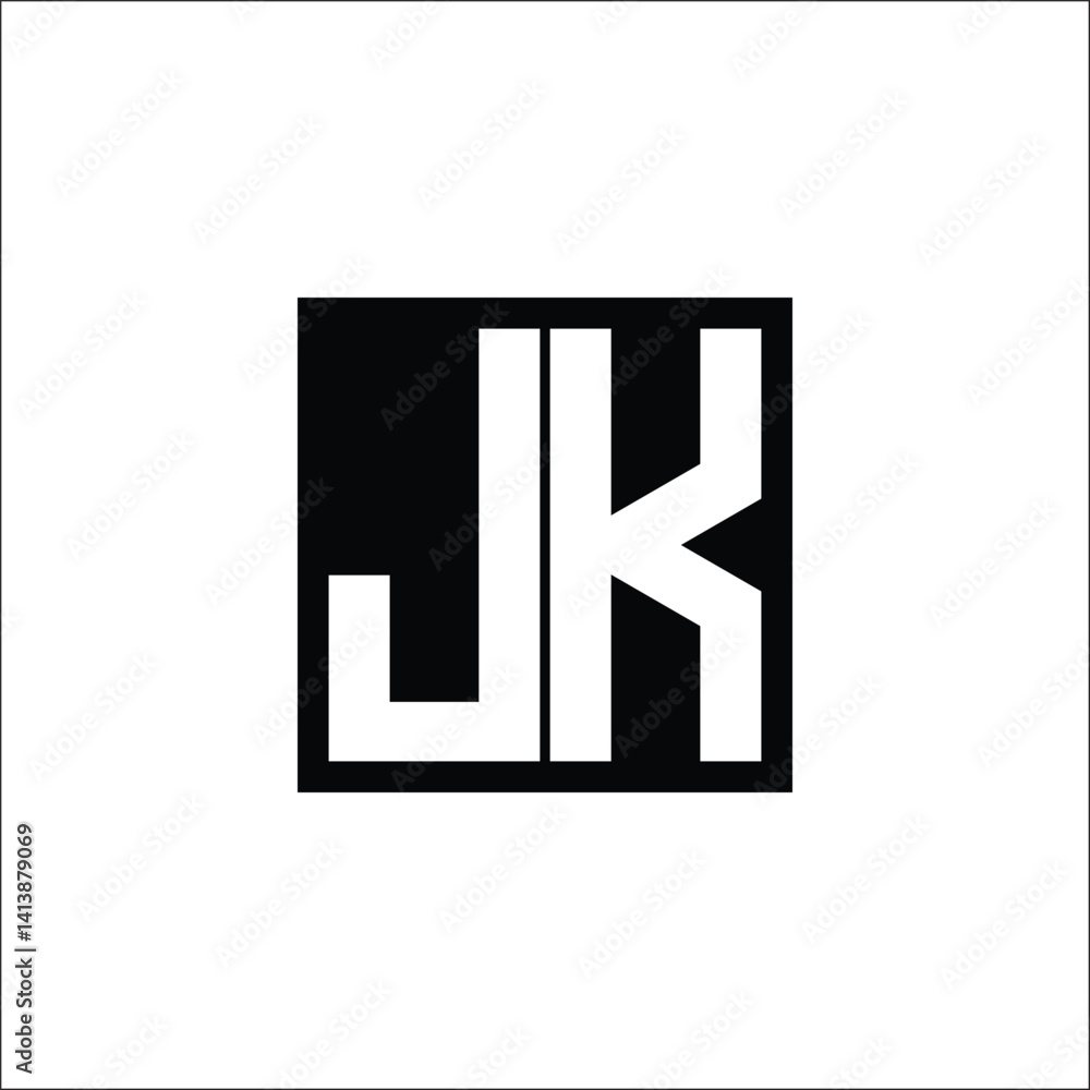 Modern Letter Combination Logo - Minimalistic Design Modern Letter Combination Logo - Minimalistic Design