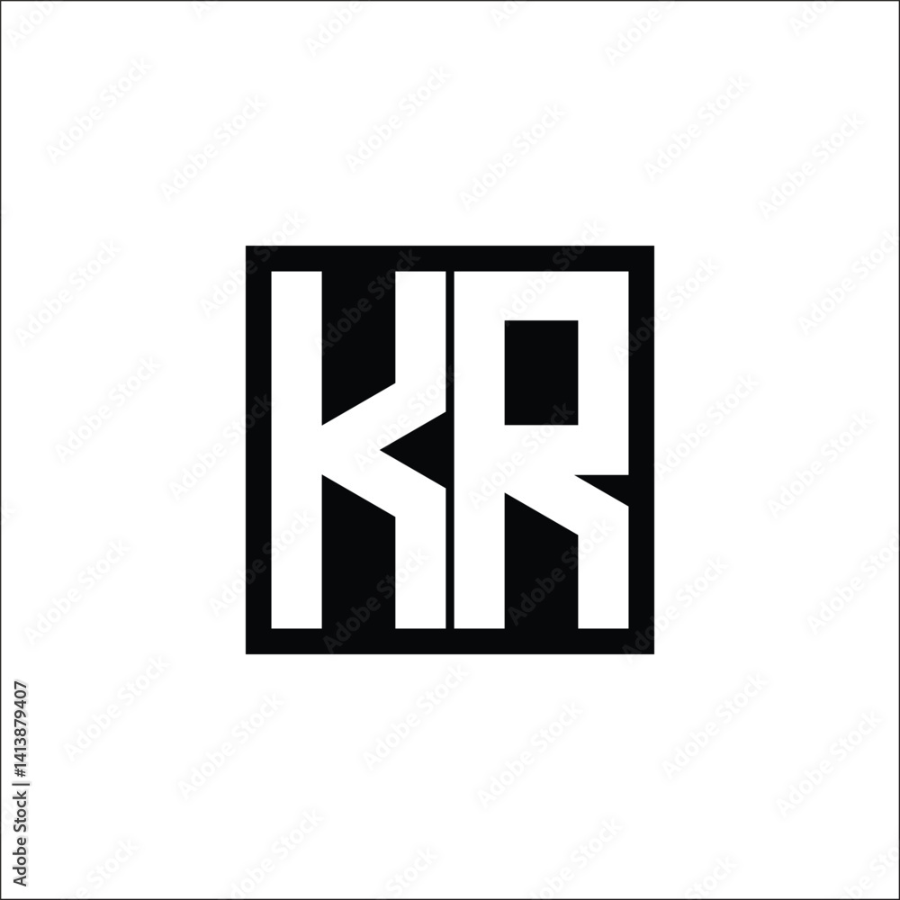 Modern Letter Combination Logo - Minimalistic Design Modern Letter Combination Logo - Minimalistic Design