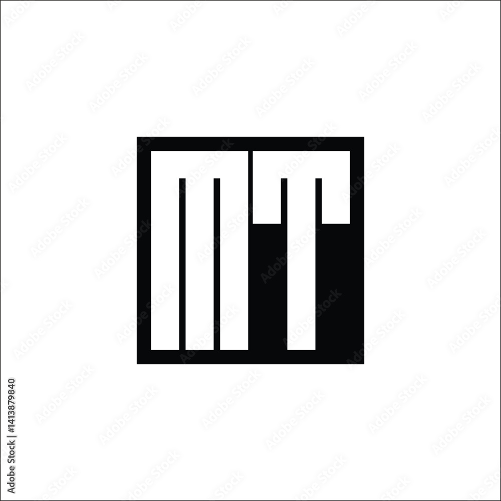 Modern Letter Combination Logo - Minimalistic Design Modern Letter Combination Logo - Minimalistic Design