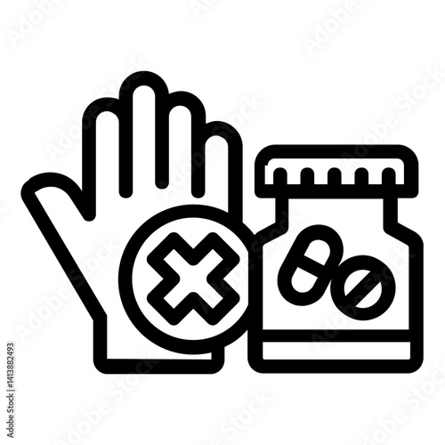 contraindication icon