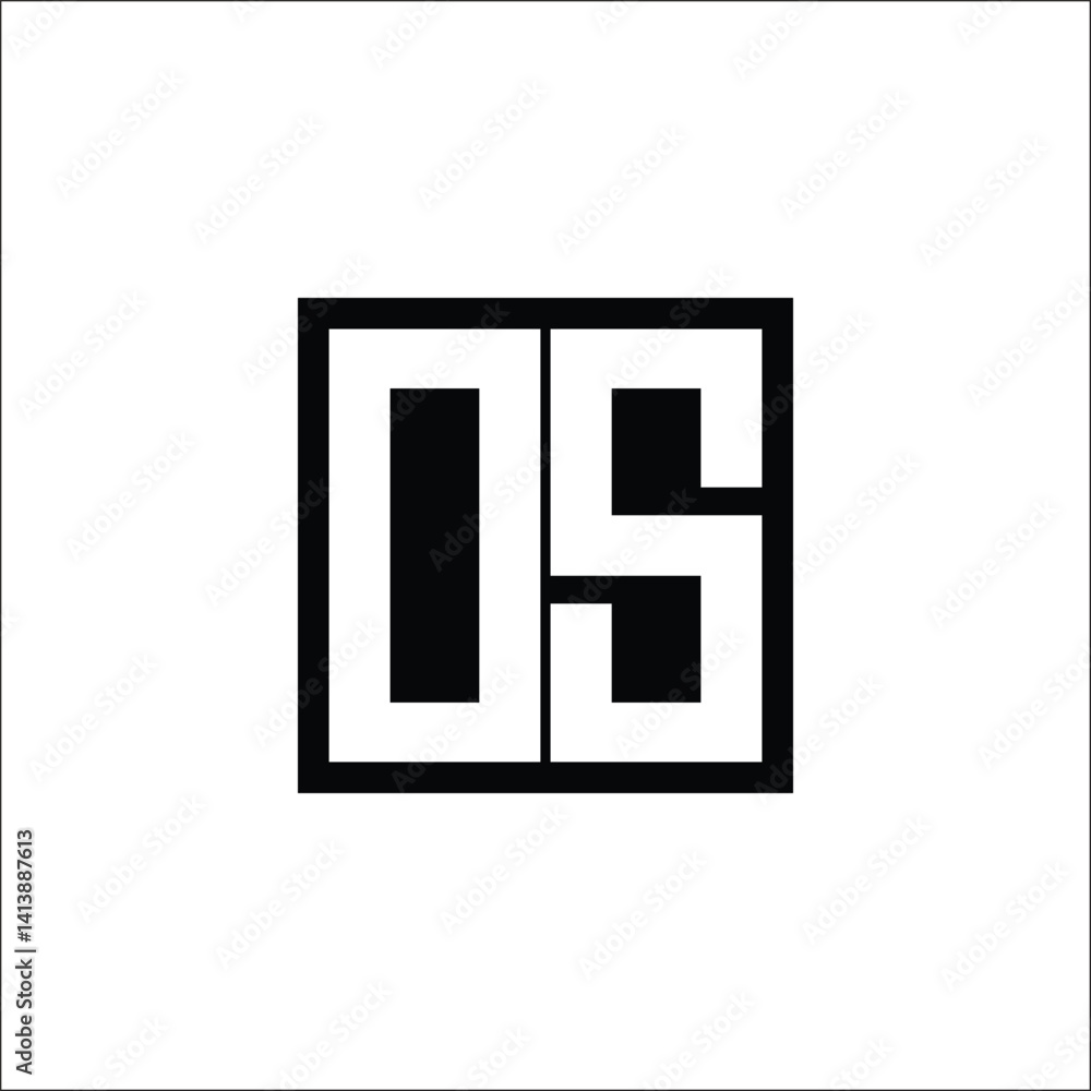 Modern Letter Combination Logo - Minimalistic Design Modern Letter Combination Logo - Minimalistic Design