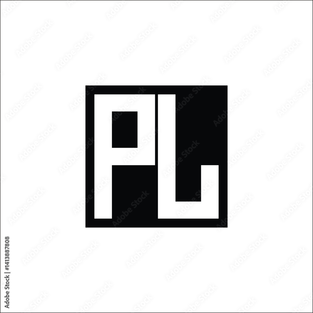 Modern Letter Combination Logo - Minimalistic Design Modern Letter Combination Logo - Minimalistic Design