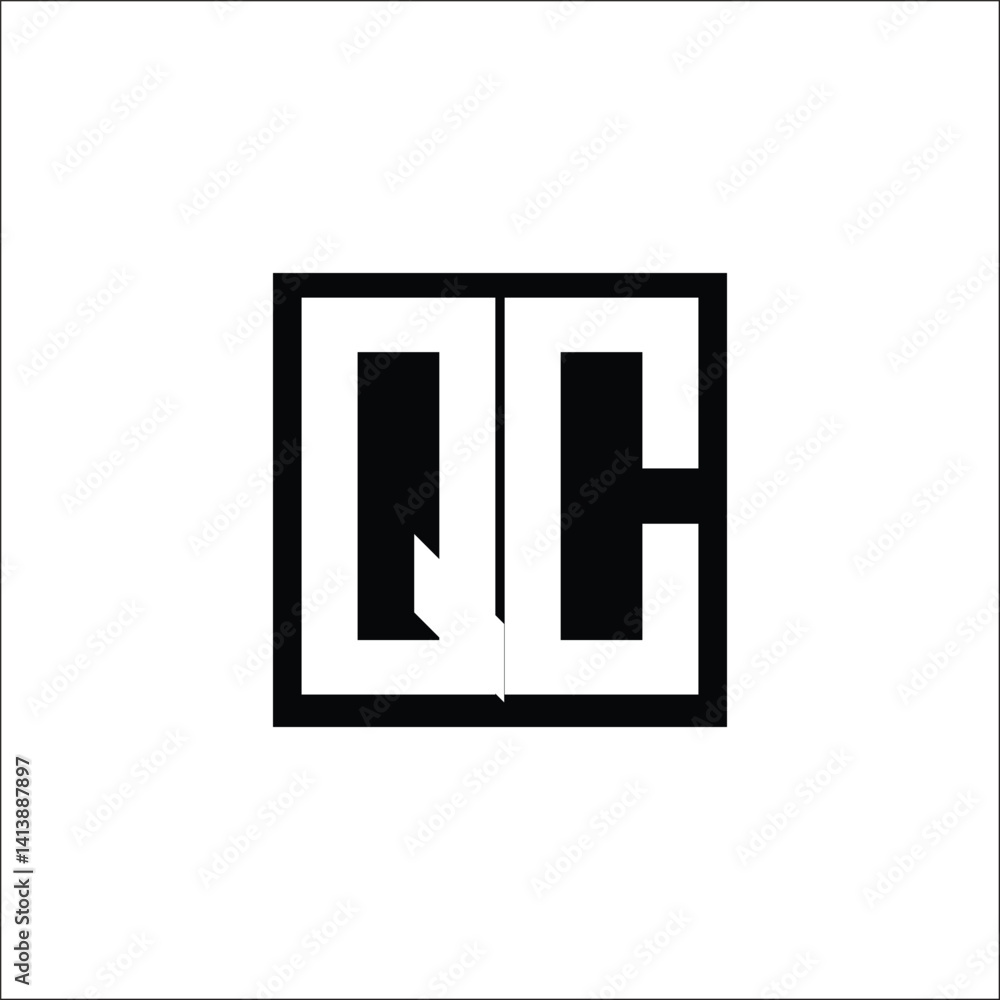 Modern Letter Combination Logo - Minimalistic Design Modern Letter Combination Logo - Minimalistic Design
