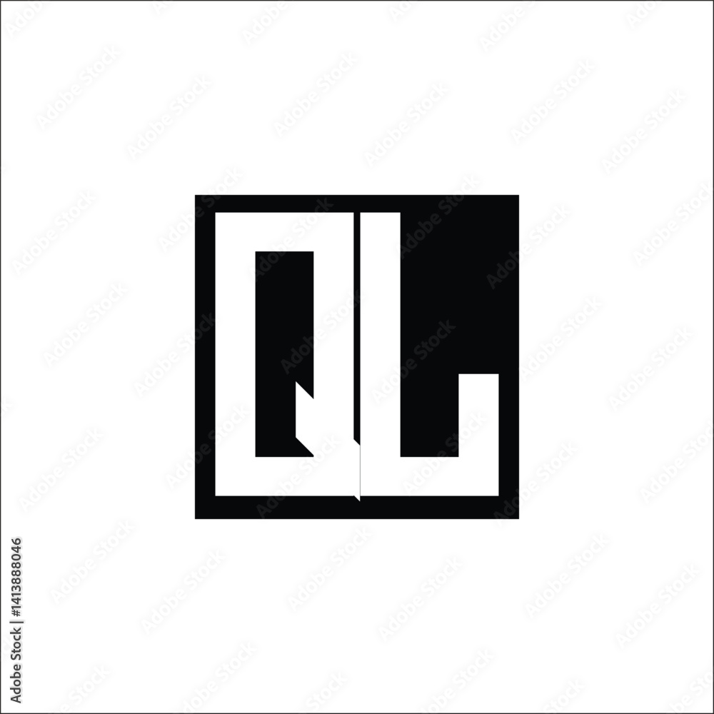 Modern Letter Combination Logo - Minimalistic Design Modern Letter Combination Logo - Minimalistic Design
