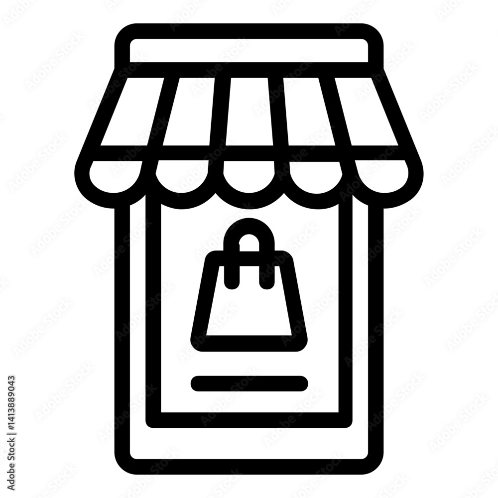 online shop icon online shop icon