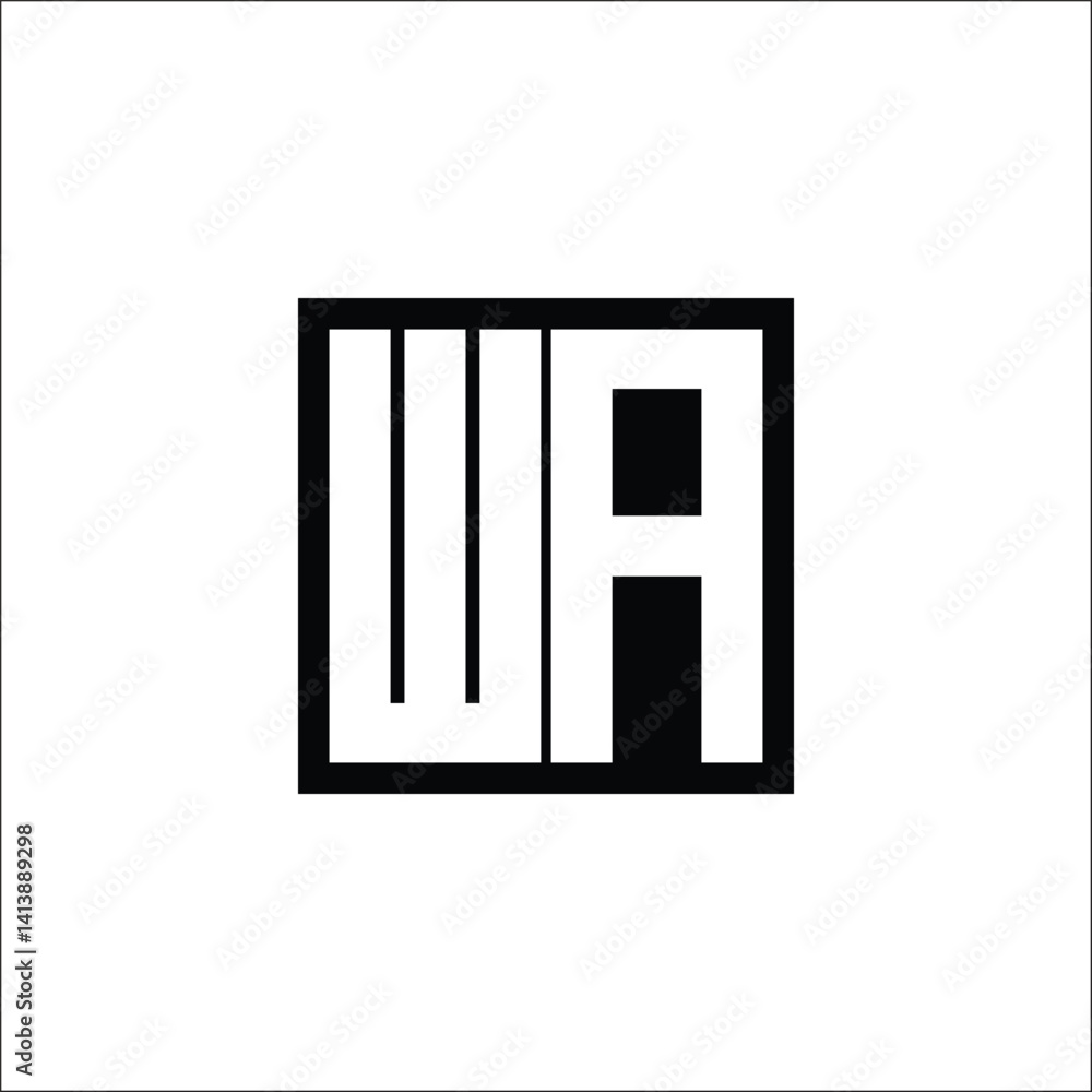 Modern Letter Combination Logo - Minimalistic Design Modern Letter Combination Logo - Minimalistic Design