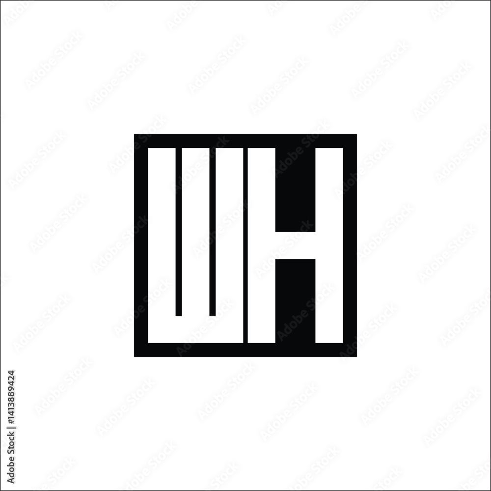 Modern Letter Combination Logo - Minimalistic Design Modern Letter Combination Logo - Minimalistic Design