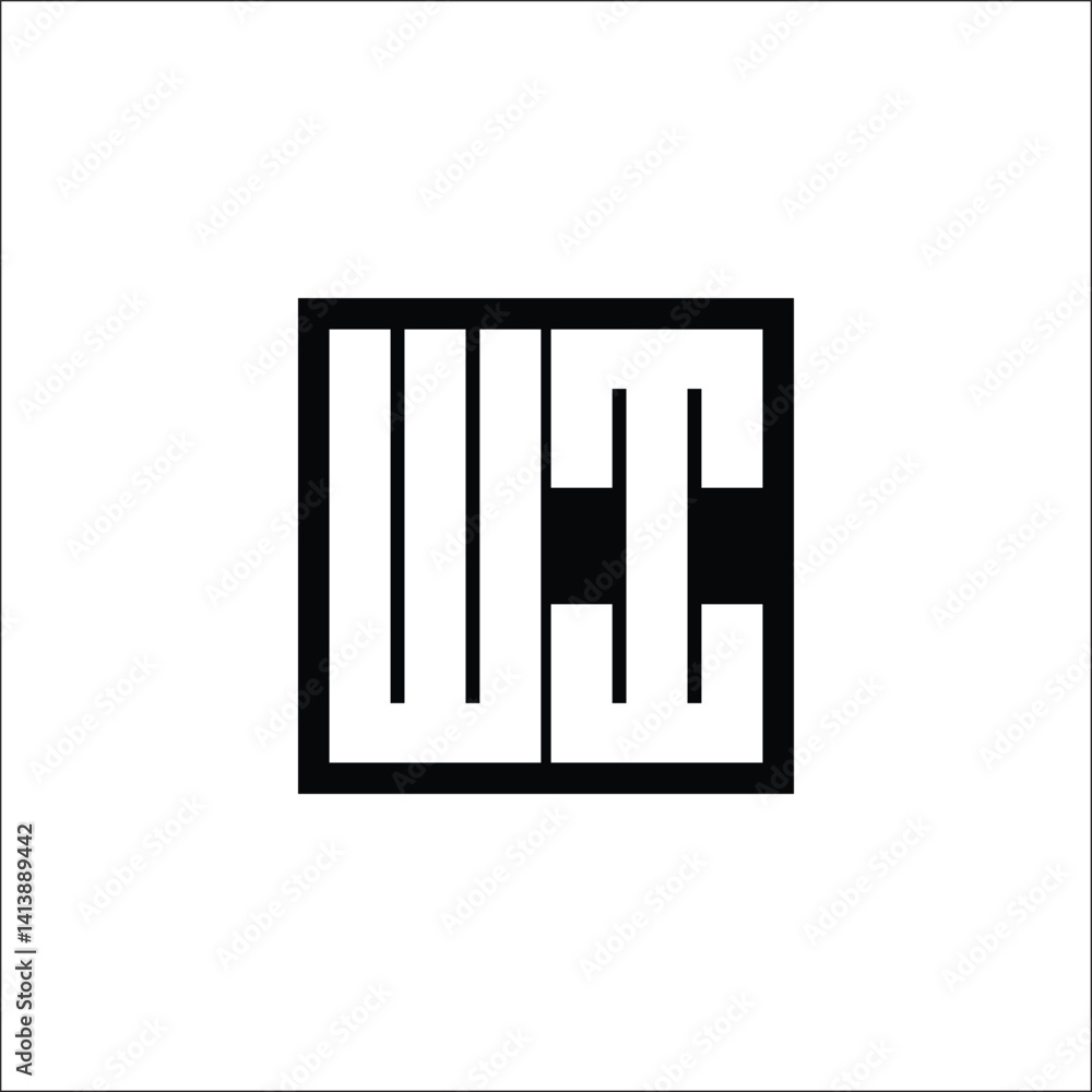 Modern Letter Combination Logo - Minimalistic Design Modern Letter Combination Logo - Minimalistic Design